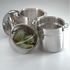 Specialty Stainless Steel 12 Qt. Multi-Pot with Lid