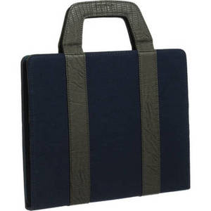 Tote Portfolio Case for iPad 2nd, 3rd, 4th Gen (Blue)