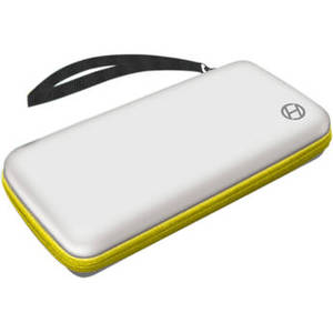 EVA Hard Shell Carrying Case for Nintendo Switch Lite (White & Yellow)