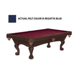 Brunswick Tremont 8-Foot Billiards Table - Regatta Blue