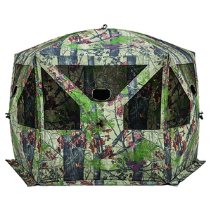 Pentagon Hunting Blind w/ Bloodtrail Backwoods Camo