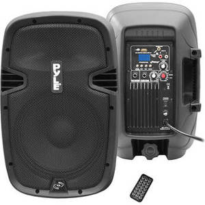 PPHP837UB 600 Watt Powered Speaker with Remote