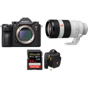 Alpha a9 Mirrorless Camera with 100-400mm and Accessories Kit