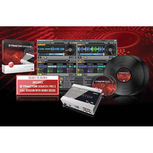 TRAKTOR Scratch A6 - AUDIO 6 DJ Advanced DJ Audio Interface and TRAKTOR Scratch Pro 2 DJ Software License