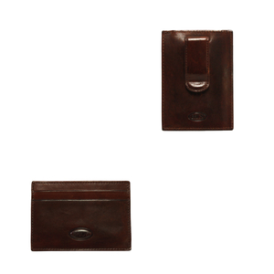 Monte Rosa Slim Card Case with Money Clip