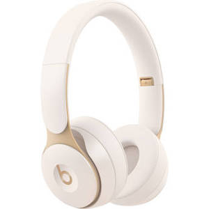 Solo Pro Wireless Noise-Canceling On-Ear Headphones (Ivory)