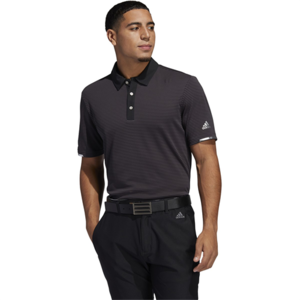 adidas HEAT.RDY Striped Polo Shirt Size: Large
