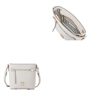 Saffiano Small Zip Crossbody
