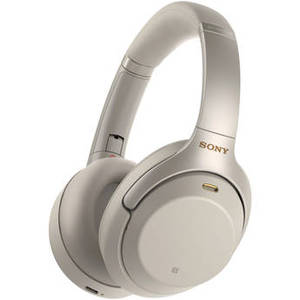 WH-1000XM3 Wireless Noise-Canceling Over-Ear Headphones (Silver)