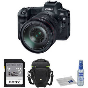 EOS R Mirrorless Digital Camera with 24-105mm Lens and Accessories Kit
