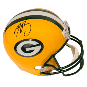 Aaron Rodgers Signed Green Bay Packers Full Size Replica Helmet
