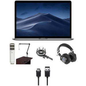 15.4" MacBook Pro with Podcasting Kit (Mid 2019, Space Gray)