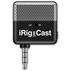 iRig Mic Cast Ultra-Compact Microphone for iOS/Android Devices
