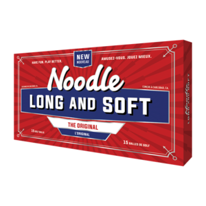 TaylorMade Noodle Long & Soft Golf Balls - 15-Ball Pack