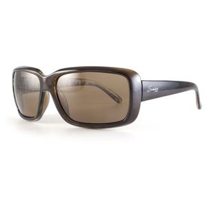 Paula Creamer Serenity Women's Polarized Sunglasses - Dark Crystal Brown/Brown