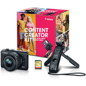 EOS M200 Mirrorless Digital Camera Content Creator Kit