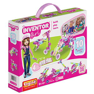 Inventor Girl 10 Model Set Ages 6+ Years