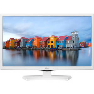 LJ4540 24" Class HD LED TV (White)