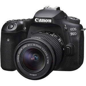 EOS 90D DSLR Camera with 18-55mm Lens