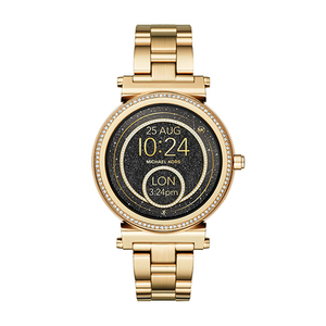 Ladies Access Sofie Gold-Tone Crystal Smartwatch