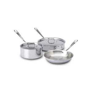 D3 Stainless Steel 5-Piece Cookware Set