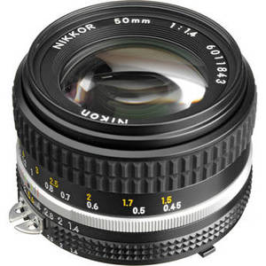 NIKKOR 50mm f/1.4 Lens