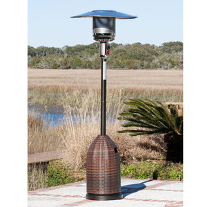 Mocha Wicker Patio Heater