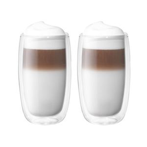 Sorrento 2-Piece Double-Wall Glass Latte Cup Set
