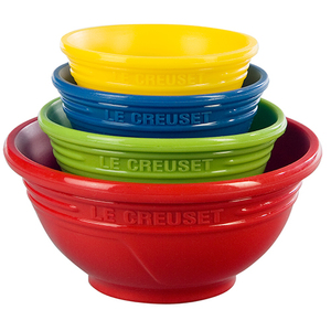 Multi-Color Prep Bowls. Set of 4