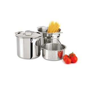 Specialty Stainless Steel 8 Qt. Multi-Pot with Lid