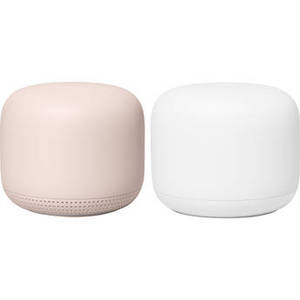 Nest Wifi Router and Point (Sand)