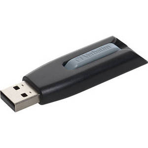 16GB Store 'n' Go V3 USB 3.0 Flash Drive (Gray/Black)