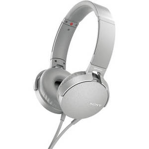 XB550AP EXTRA BASS Headphones (White)