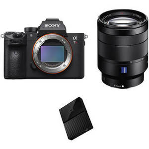 Alpha a7R III Mirrorless Digital Camera with 24-70mm f/4 Lens and Storage Kit