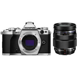 OM-D E-M5 Mark II Mirrorless Micro Four Thirds Digital Camera with 12-40mm f/2.8 Lens Kit (Silver)