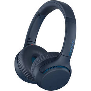 WH-XB700 EXTRA BASS Wireless On-Ear Headphones (Blue)