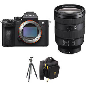 Alpha a7R III Mirrorless Digital Camera with 24-105mm Lens and Tripod Kit