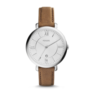 Fossil Women's Jacqueline Brown Leather Watch