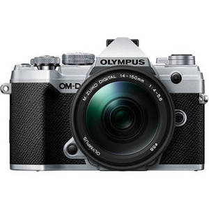OM-D E-M5 Mark III Mirrorless Digital Camera with 14-150mm Lens (Silver)