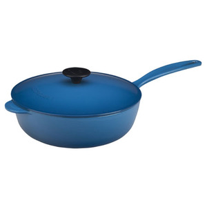 2.25qt Signature Cast Iron Saucier Pan Marseille