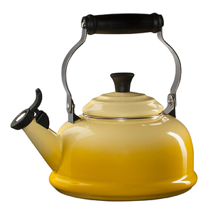 1.7qt Enamel on Steel Classic Whistling Kettle Sun
