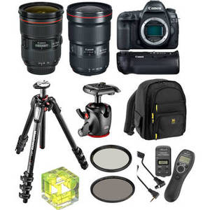 EOS 5D Mark IV DSLR Camera with 16-35mm f/2.8 Lens Landscape Kit