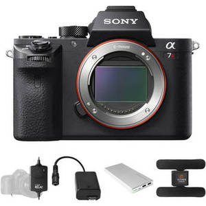 Alpha a7R II Mirrorless Digital Camera with Tether Tools Accessories Kit