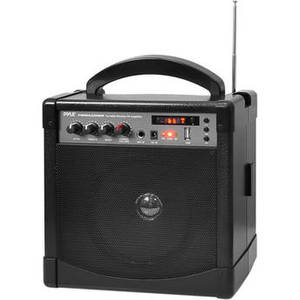 60W Portable Bluetooth Karaoke PA Speaker Amplifier, & Microphone System