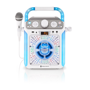 Groove Cube Karaoke Machine White