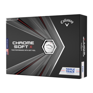 Callaway 2020 Chrome Soft X Triple Track Golf Balls