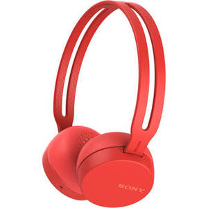WH-CH400 Wireless On-Ear Headphones (Red)