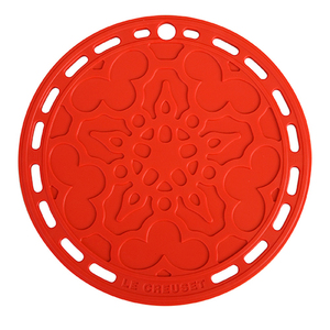 Silicone French Trivet Cerise