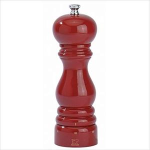 Paris U'Select 18cm Manual Pepper Mill - Red Gloss