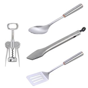 Stainless Steel 4-Piece Tool Set